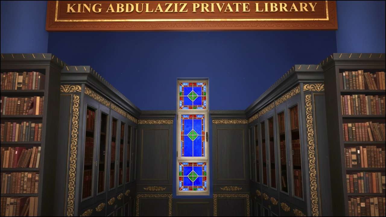 كتب ومخطوطات نادرة من المكتبة الخاصة للملك عبدالعزيز